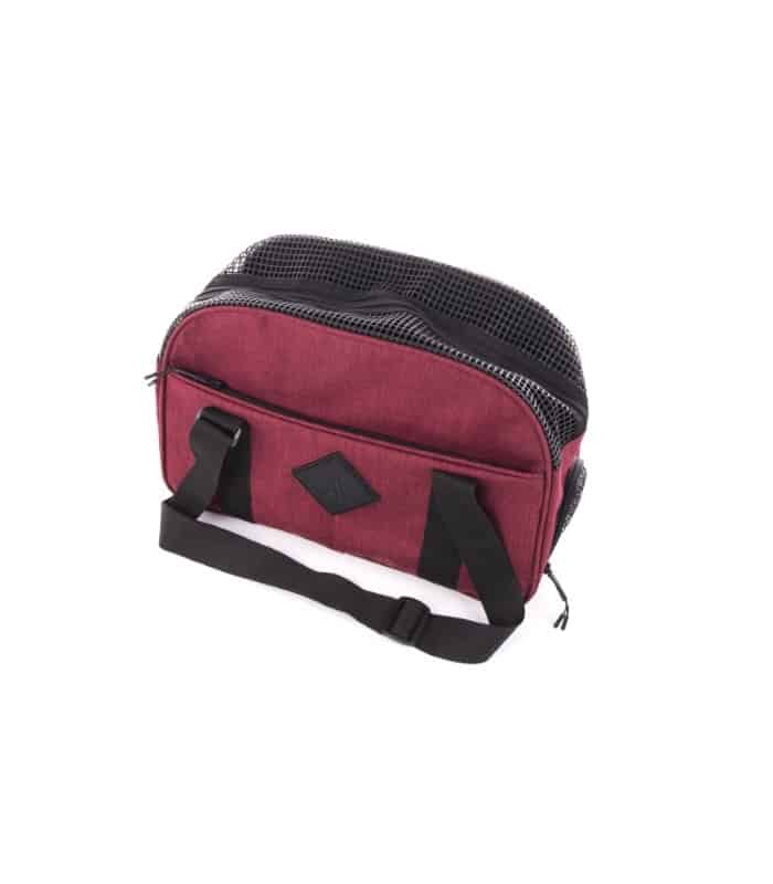 MARTIN SELLIER Sac De Transport Forme Bowling Croisette Rouge