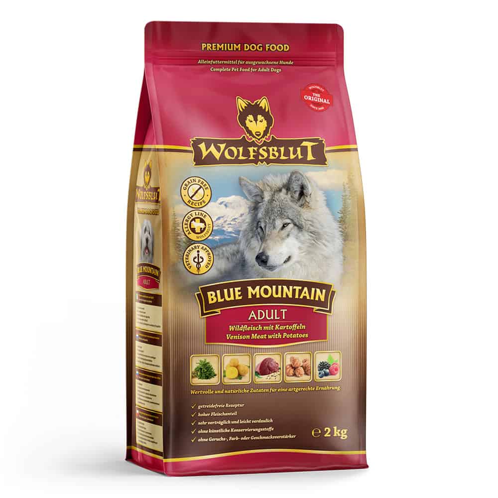 WOLFSBLUT Blue Mountain - Gibier avec Pomme de Terre