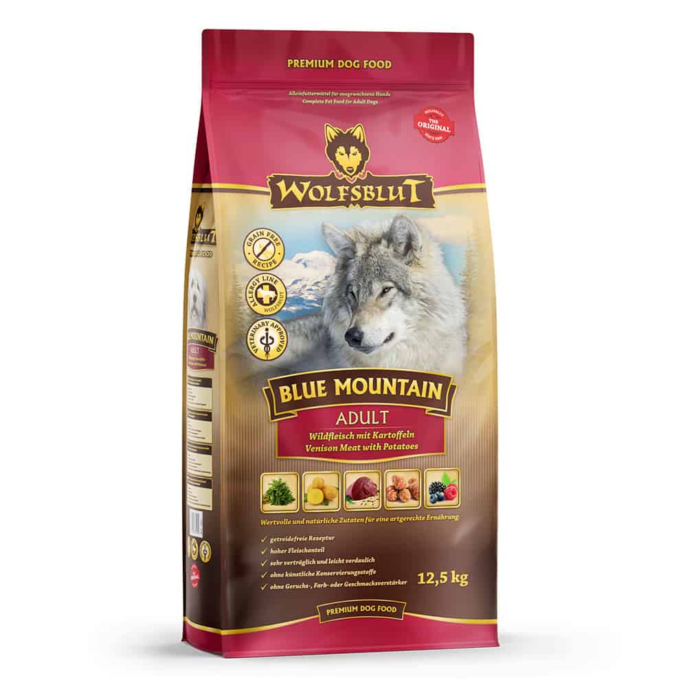 WOLFSBLUT Blue Mountain - Gibier avec Pomme de Terre