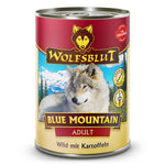 WOLFSBLUT Blue Mountain - Gibier avec Pomme de Terre 395g