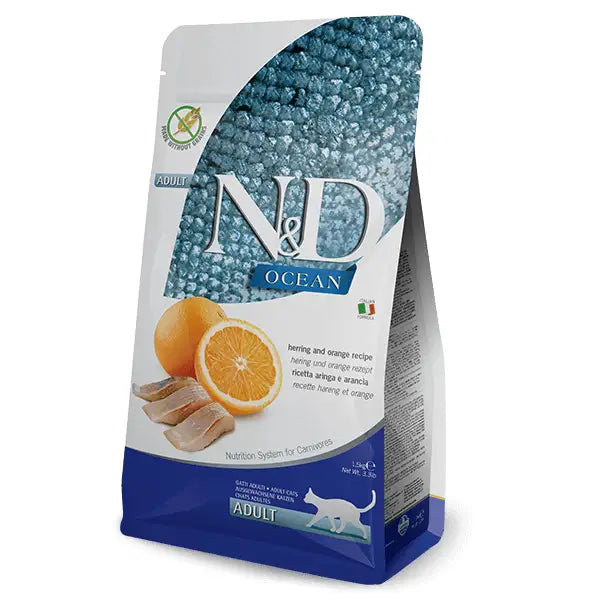 FARMINA N&D Ocean Chat Hareng Orange 1.5kg