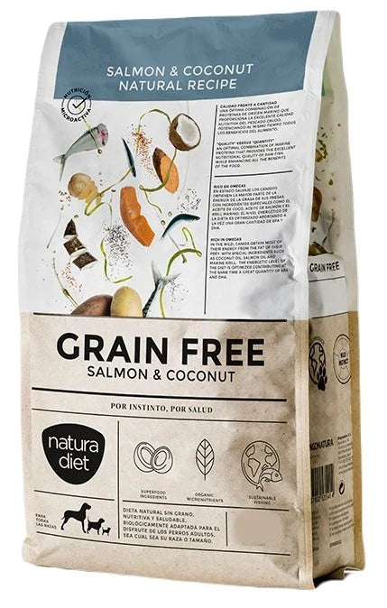 NATURA DIET Grain Free Salmon & Coconut