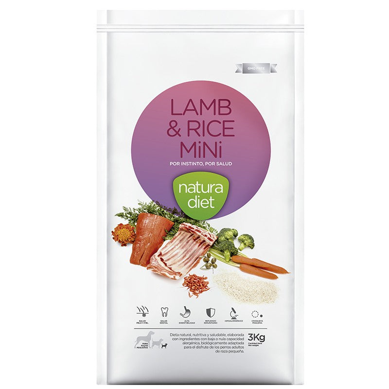NATURA DIET Lamb & Rice Mini