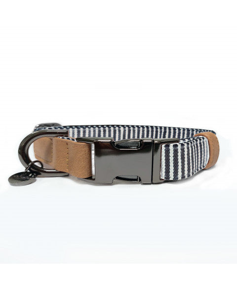 MILK & PEPPER Neptune Adjustable Collar - Navy Blue