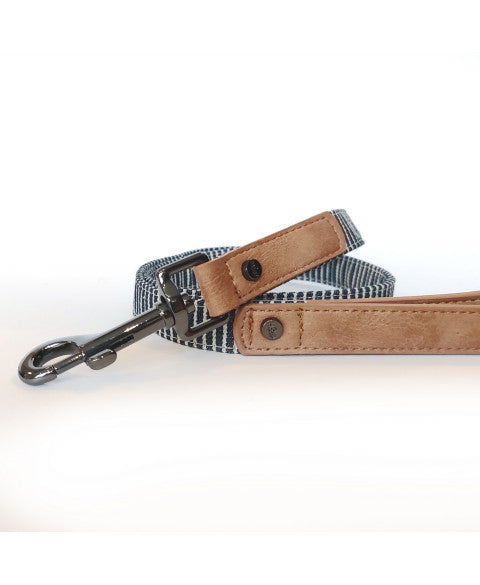 MILK & PEPPER Neptune Leash - Navy Blue