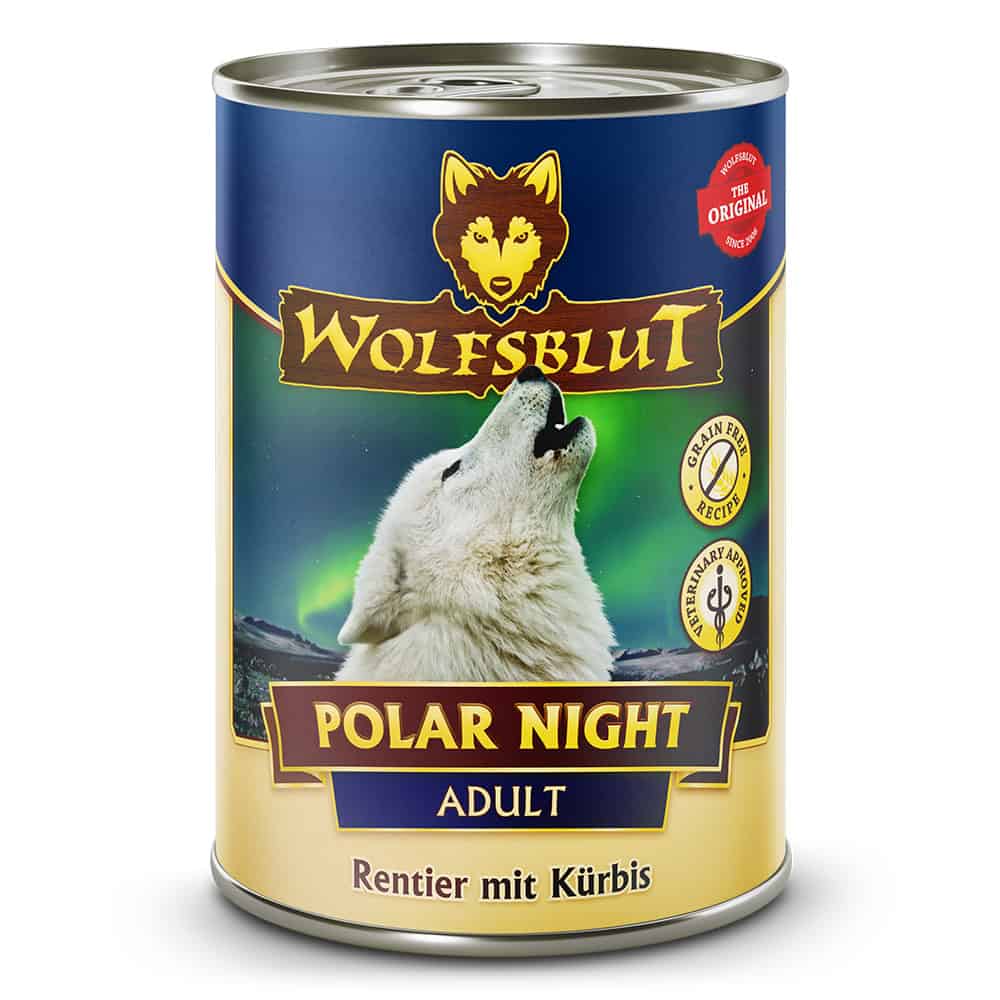 WOLFSBLUT Polar Night - Renne avec Potiron 395g