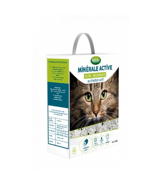NULLODOR Litière Minérale Active 6l