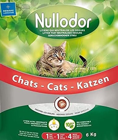 NULLODOR Litière de Silice