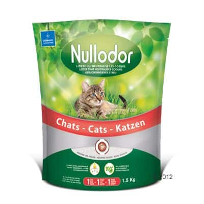 NULLODOR Litière de Silice