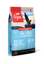 ORIJEN Six Fish chien — packshot officiel HD