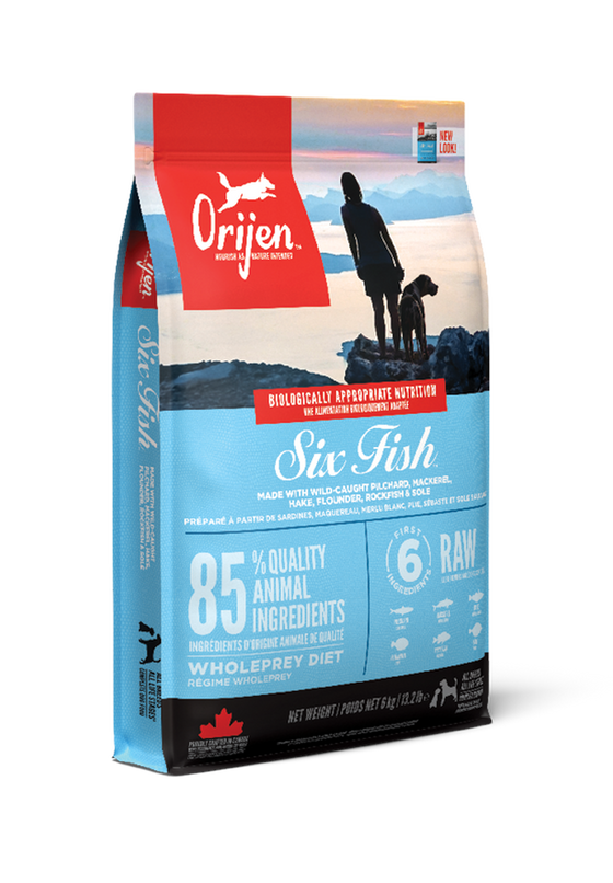 ORIJEN Six Fish chien