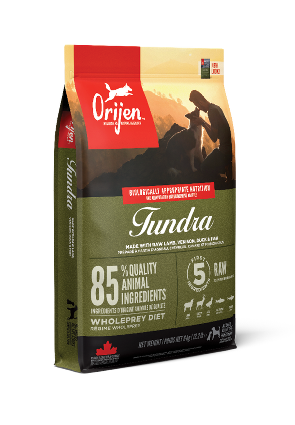 ORIJEN Tundra — packshot officiel HD