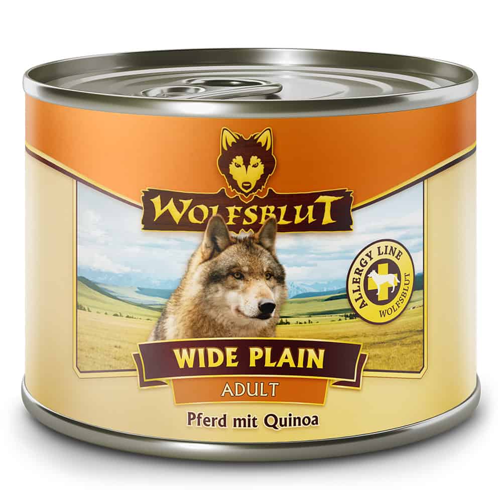 WOLFSBLUT Wide Plain Quinoa - Cheval avec Quinoa