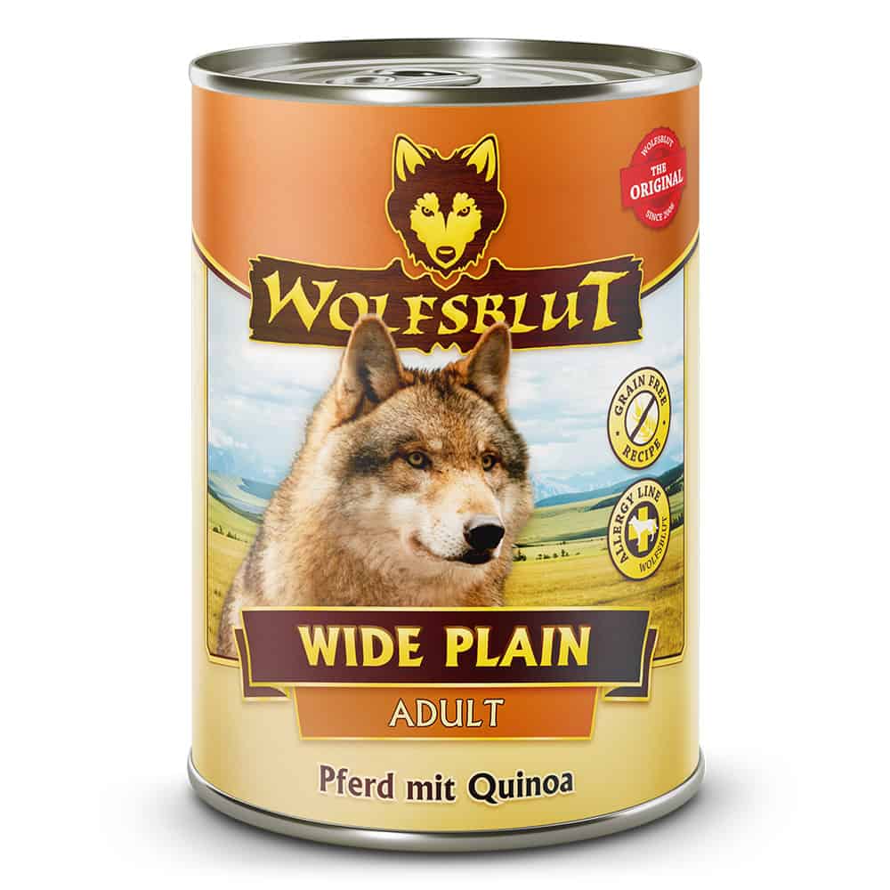 WOLFSBLUT Wide Plain Quinoa - Cheval avec Quinoa