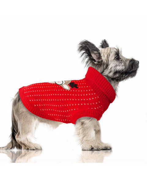 MILK & PEPPER Algar Sweater - porté par un chien
