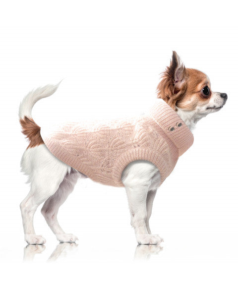 MILK & PEPPER Ernestine Sweater - porté par un chien