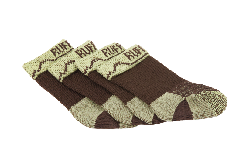 RUFFWEAR Bark'n Boot Socks Earth Brown