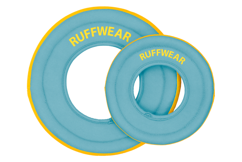 RUFFWEAR Hydro Plane Floating Throw Toy Biolumin Blue