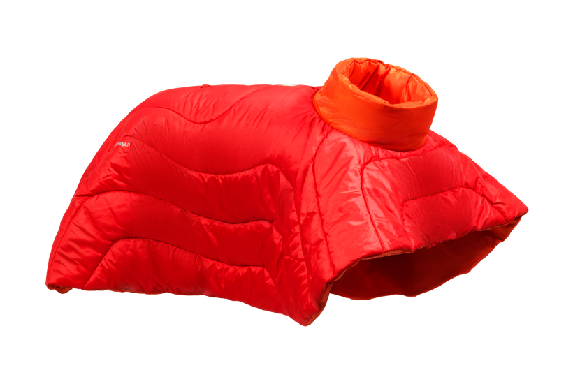 RUFFWEAR Palisades Sleep Poncho Red Currant