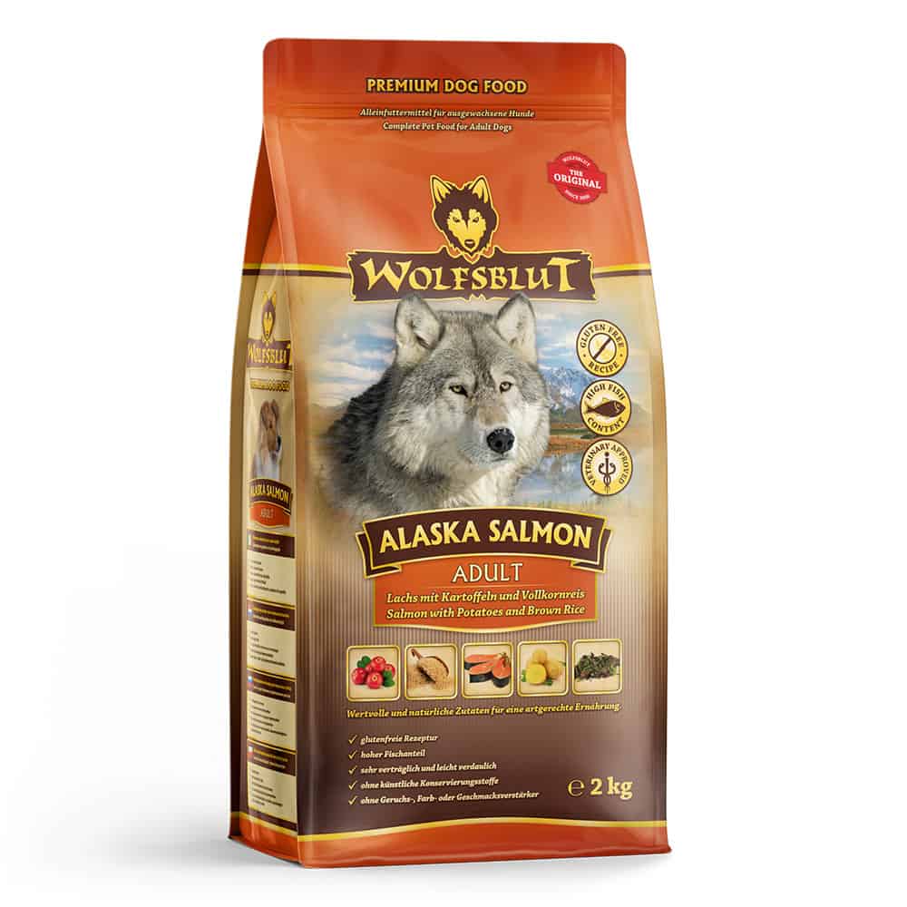 WOLFSBLUT Alaska Salmon - Saumon avec Pomme de Terre