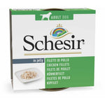SCHESIR Boîte Gelée Filet de Poulet Chien 150g