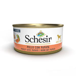 SCHESIR Boîte Gelée Poulet Papaye Chien 150g