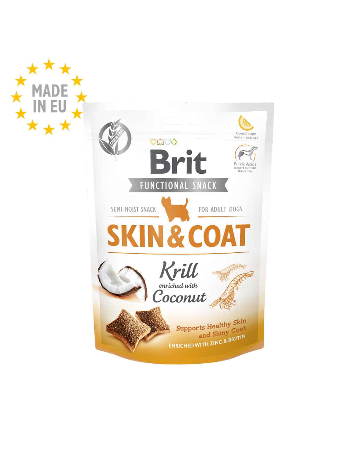 BRIT Functional Snack Skin and Coat Krill