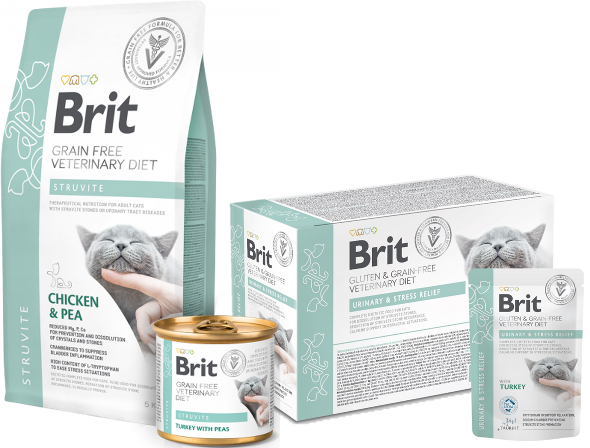 Brit Veterinary Diet Cat Grain Free Struvite