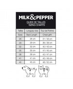 MILK & PEPPER Oswald T-Sweat - guide des tailles