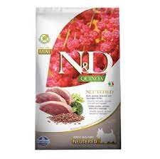 FARMINA ND Quinoa Neutered Mini Canard Brocoli
