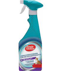 SIMPLE SOLUTION Désodorisant pour Litière Chat 500ml