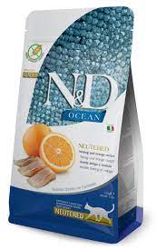 FARMINA ND Ocean Fel Neutered Hareng Orange