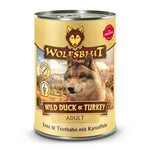 WOLFSBLUT Wild Duck & Turkey - Canard & Dinde avec Pomme de Terre