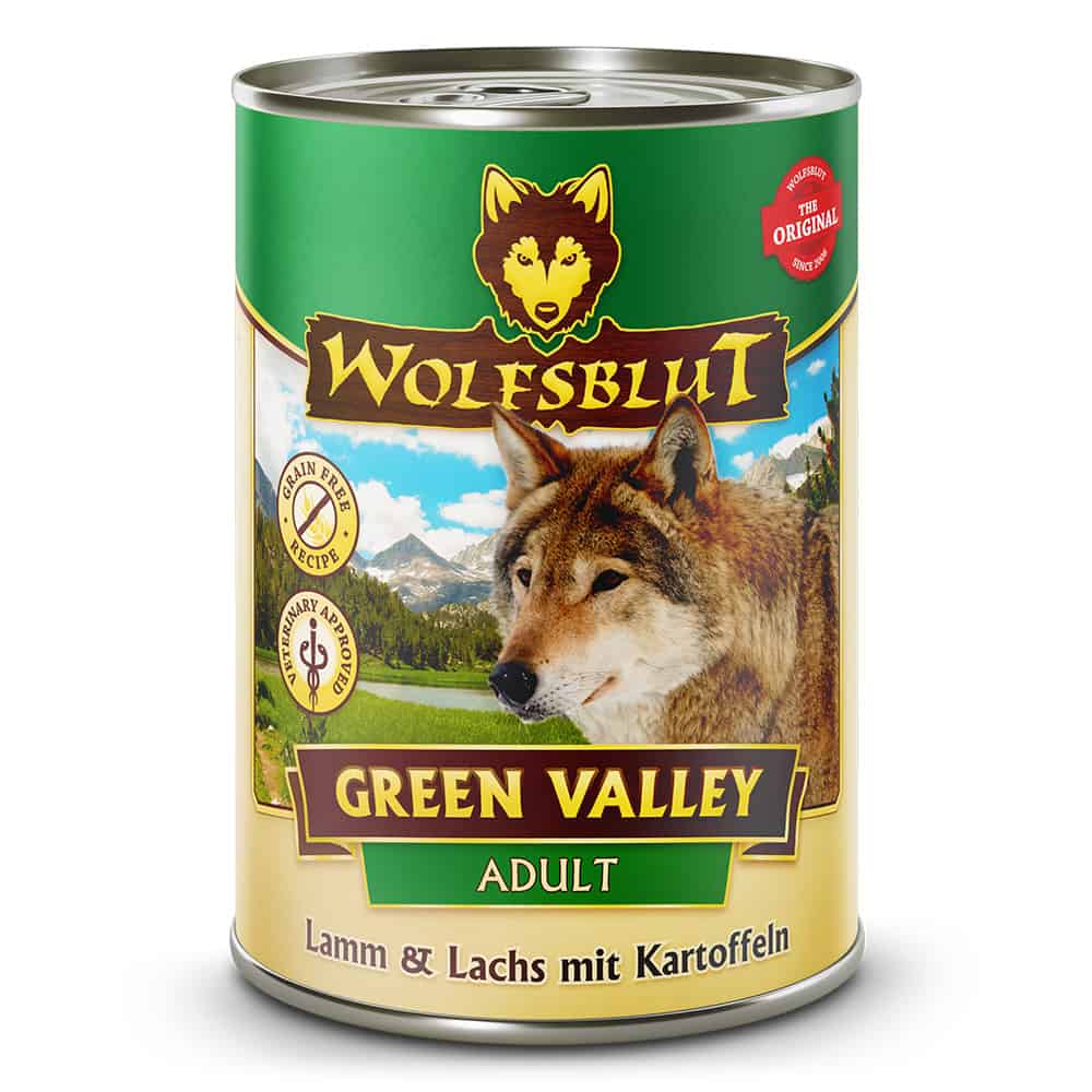 WOLFSBLUT Green Valley - Agneau & Saumon avec Pomme de Terre