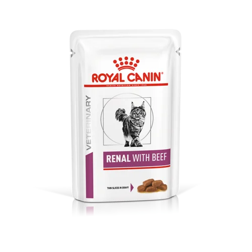 ROYAL CANIN Veterinary Renal Boeuf pour Chat
