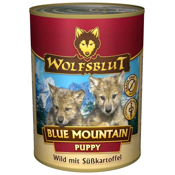 WOLFSBLUT Puppy Blue Mountain - Gibier avec Patate Douce